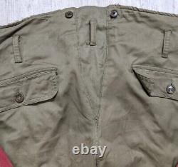 Vintage 1940s WWII Era Type A-9 US Army Air Force Bomber Crew Lined Cargo Pants