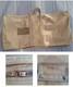 Vintage 1940s Wwii Us Army Air Forces Parachute Canvas Talon Zip Bag T2505y