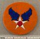 Vintage 1940s Wwii Us United States Army Air Force Patch Reverse Color Badge