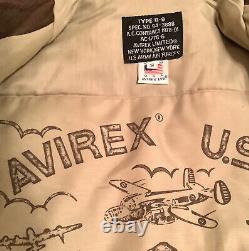 Vintage 1986 Avirex Limited Type B-9 Spec. No. 94-3888 Us Army Air Forces New