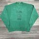 Vintage 70s Russell Athletic Sweatshirt Crewneck Men M Green Army Air Force Rare