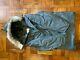 Vintage Army/air Force Extreme Cold Weather Parka Fur Hooded Jacket N-3b Mens L