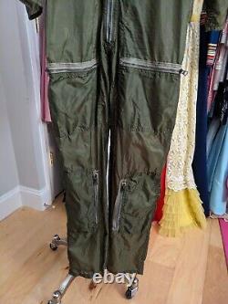 Vintage Avirex Limited U. S. Army Air Forces Sz XS Jumpsuit NYLON Light Type B-9