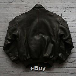 Vintage Avirex Type A-2 US Army Air Forces Leather Flight Jacket Size S