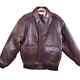 Vintage Avirex U. S. Army Air Forces Type A-2 Leather Bomber Jacket Men's S Nwt