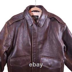 Vintage Avirex U. S. Army Air Forces Type A-2 Leather Bomber Jacket Men's S NWT