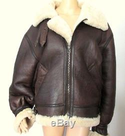Vintage B-3 Flight Equipment US Army Air Forces Shearling Bomber Jacket M NEW