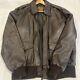 Vintage Excelled Us Army Air Force Leather Flyers Bomber Jacket Type A-2 Sz 46t