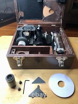 Vintage Fairchild Aviation Corp. Sextant A-10 U. S Air Forces Army With Box