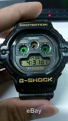 Vintage G-Shock DW-5950 Airforce Pilot'94 Winter Premium Metallic Black Limited