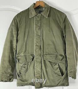 Vintage Type B-29 Quilted Flight Jacket US Army Air Forces OD, Medium