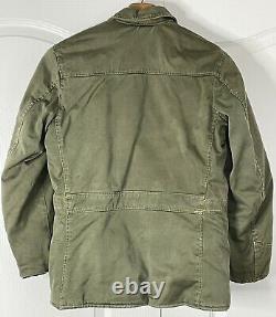 Vintage Type B-29 Quilted Flight Jacket US Army Air Forces OD, Medium