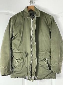 Vintage Type B-29 Quilted Flight Jacket US Army Air Forces OD, Medium