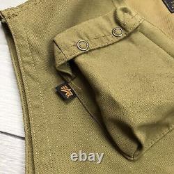 Vintage Type C1 Alpha Industries US Army Air Forces WW2 Vest Sustenance Size S