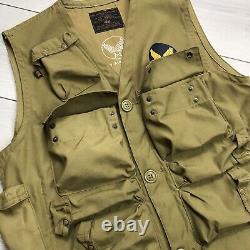 Vintage Type C1 Alpha Industries US Army Air Forces WW2 Vest Sustenance Size S