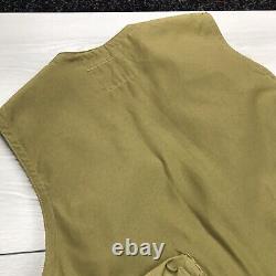 Vintage Type C1 Alpha Industries US Army Air Forces WW2 Vest Sustenance Size S