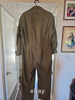 Vintage U. S. Army Air Forces Type K-1 Summer Flight Suit Size 44