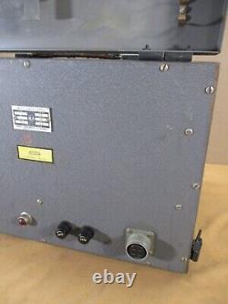 Vintage US ARMY AIR FORCE RCA Sweep Power Supply S/N 603 (B) POWERS & LIGHTS-UP