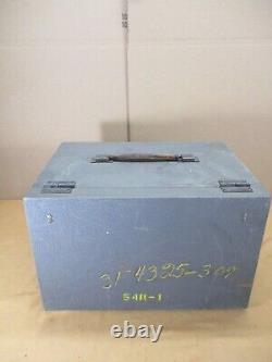 Vintage US ARMY AIR FORCE RCA Sweep Power Supply S/N 603 (B) POWERS & LIGHTS-UP