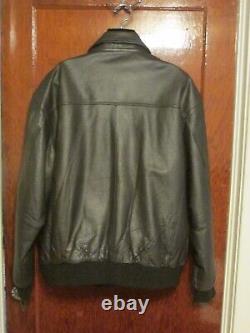 Vintage US Army Air Force Jacket Type A-2 Flyer's Leather Size XL