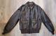 Vintage Us Army Air Forces Leather Bomber Jacket Brown Size 40 Type A-2 Avirex