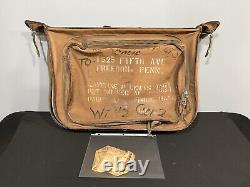 Vintage WW2 Era US Army Air Force Pilot's Travel Case WithPinup Girl Paintings