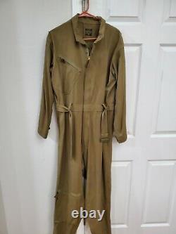 Vintage WW2 Type A-4 Drawing Air Force U. S. Army Flight Suit Size 40