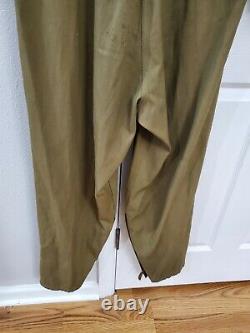 Vintage WW2 Type A-4 Drawing Air Force U. S. Army Flight Suit Size 40