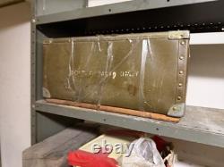 Vintage WW2 US Military Army Air Force Box Case Container Wood Inserts