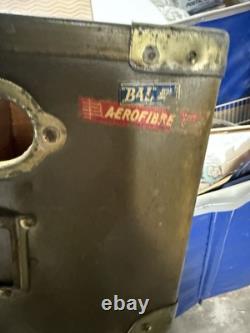 Vintage WW2 US Military Army Air Force Box Case Container Wood Inserts