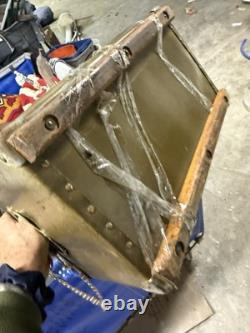 Vintage WW2 US Military Army Air Force Box Case Container Wood Inserts