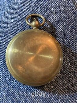 Vintage WW2 Wittnauer Air Force US Army Military Pocket Compass Original Works