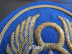 Vintage WWII 8th Army Air Force Jacket Patch, Real Gold & Silver Bullion Thread