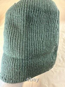Vintage WWII A-4 US ARMY AIRFORCE MECHANIC WATCH CAP BEANIE GOODWEAR Hat Knit