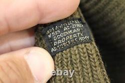 Vintage WWII A-4 US ARMY AIRFORCE MECHANIC WATCH CAP BEANIE GOODWEAR Hat Knit