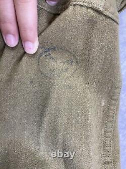 Vintage WWII Air Force U. S. Army Type A-4 Flight Suit Size 42x26