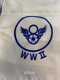 Vintage WWII Army Air Force Pilot's Silk Scarf Great Shape
