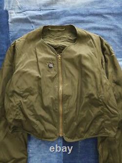 Vintage WWII Army Air Force Type F-3A Electric Flying Jacket General Electric L