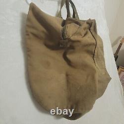 Vintage WWII Aviators Kit Bag AN 6505-1 U. S. Army Air Forces Rare