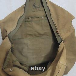 Vintage WWII Aviators Kit Bag AN 6505-1 U. S. Army Air Forces Rare