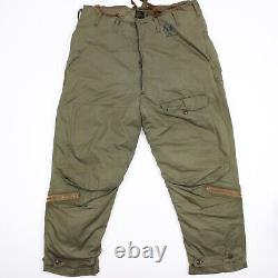 Vintage WWII Type A-8 US Army Air Force Eddie Bauer Flight Pants Size 42 USA