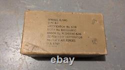 Vintage WWII US ARMY AIR FORCES TYPE B-8 FLYING GOGGLES BOXED Polaroid Corp