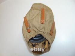 Vintage WWII US Army Air Forces Flight Cap Helmet Liner-AN-15-H Large