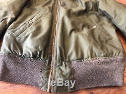 Vintage WWII USAAF B-15 Flight Jacket Size 38 Bomber Army Air Force