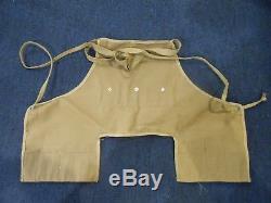 Vintage WWII WW2 US Army Air Forces USAAF Bomber Flight Mechanic Apron Type B-2