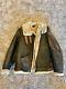 Vintage World War 2 Us Army Air Force B-3 Leather Jacket