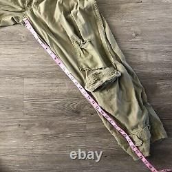 Vintage Ww2 Wwii Sigmund Eisner Flight Suit Summer Army Air Force Conmar Sz 40