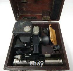 Vintage Wwii Fairchild Corp Air Forces U. S. Army Sextant A-10 A With Box