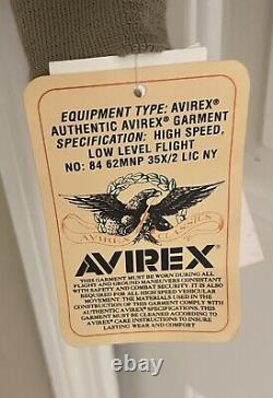 Vtg AVIREX Type A-2 US Army Air Forces Khaki Jacket Full Sail Patch Rare Size L