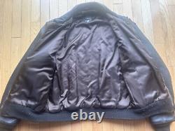Vtg Seal Cowhide I. SPIEWAK & SONS Type A-2 US Army Air Forces Bomber Jacket 44